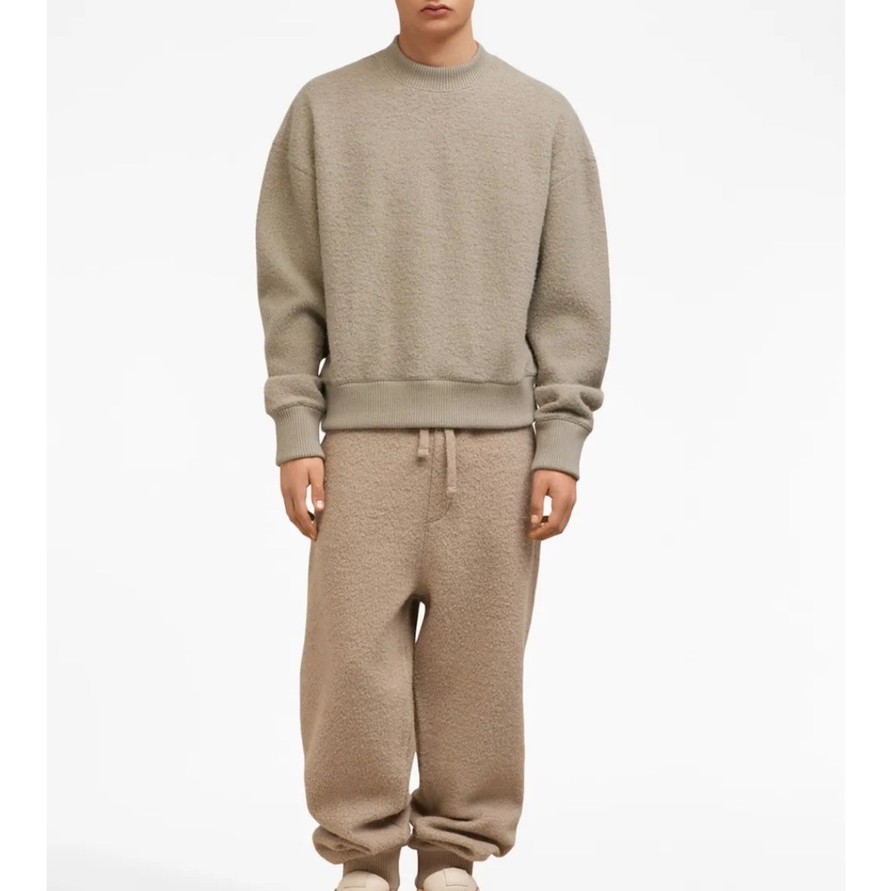 Ami Alexandre Mattiussi Taupe Sweater
